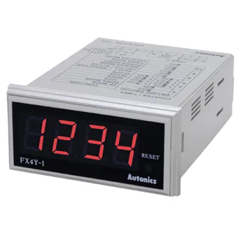 Contador/Temporizador indicador tamanho DIN de W72XH36mm FXY