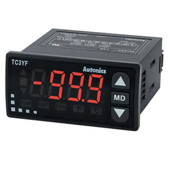 Controlador de Temperatura para Refrigeração DIN W72xH36mm TC3YF