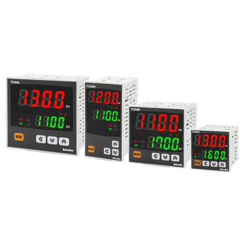 Economical dual display type PID temperature controllers Série TCN