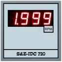 INDICADOR IDC-720 - INDICADOR PARA PROCESSO 72X72 (mA)  IDC-720