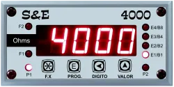 MDR-4000 - OHMÍMETRO DIGITAL DE PAINEL  MDR-4000