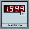 VOLTÍMETRO DIGITAL  IDT-720